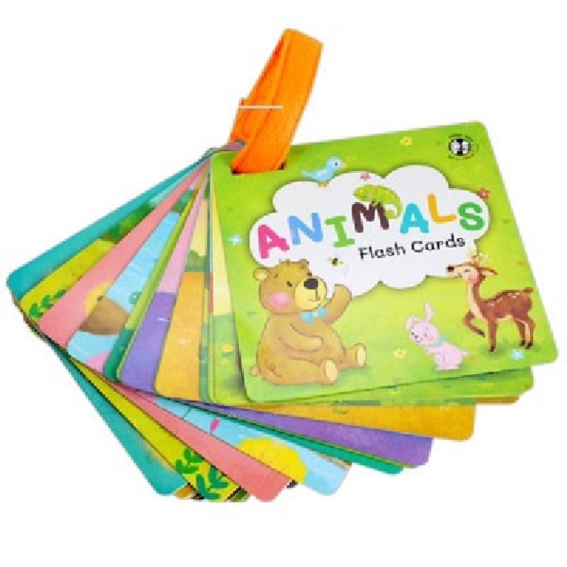 B2S บัตรภาพคำศัพท์ Animals Flash Cards