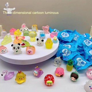 [ซาน] 10ชิ้นมินิไฟกลางคืนรุ่นถุงตาบอดของเล่นการ์ตูนสัตว์ขนาด…