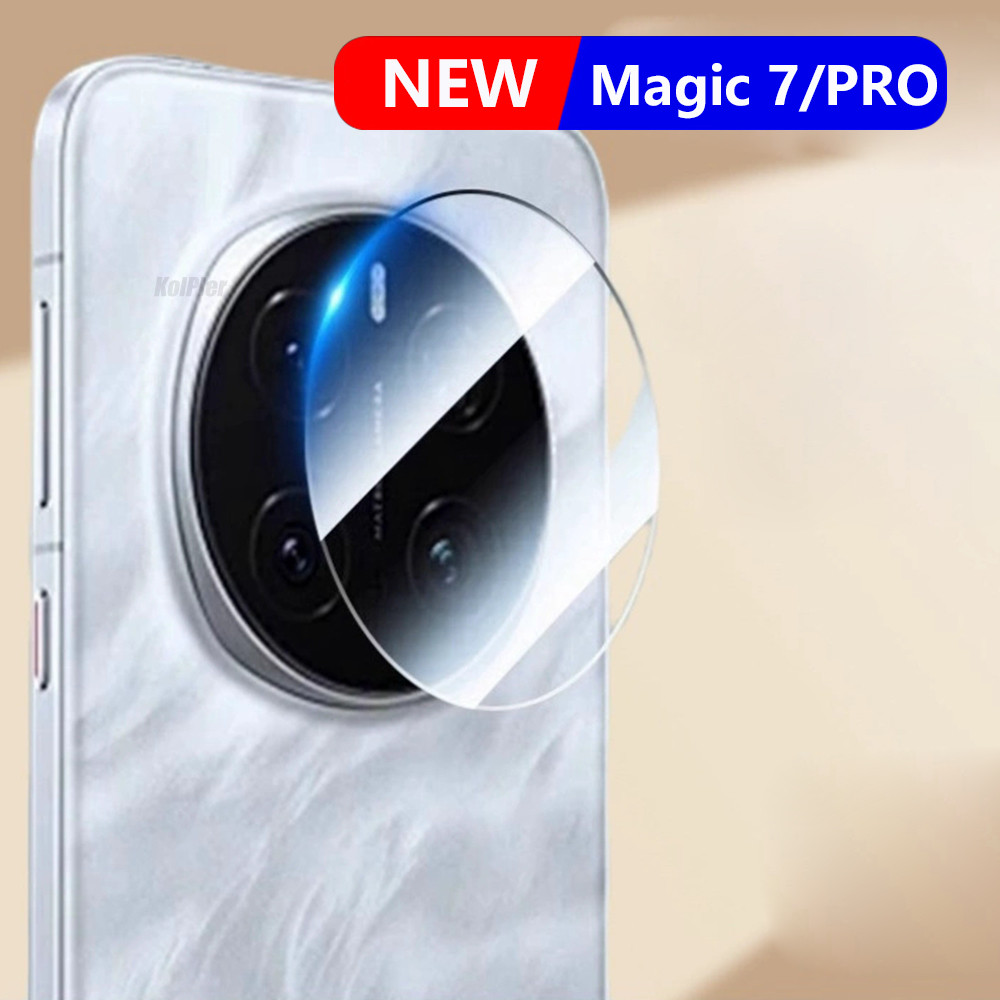 ฟิล์มเลนส์สําหรับ HONOR Magic7 PRO / MAGIC8 pro เลนส์กล้องด้านหลัง HD กระจกอ่อนป้องกันหน้าจอฟิล์มเลนส์