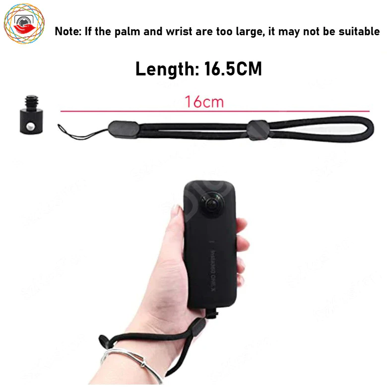สายคล้องมือห้อยป้องกันการสูญหายเหมาะสําหรับ Insta360 X2 X3 X4 GO Pro 13 อุปกรณ์เสริมสําหรับกล้อง thumbnail 3