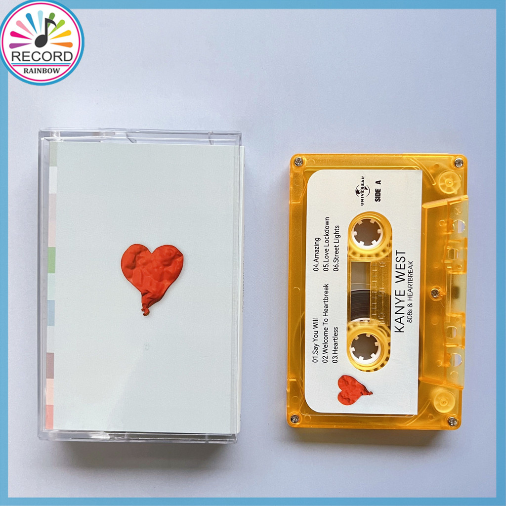 Kanye West 808s Heartbreak Cassette Tape Brand New [Sealed] Original