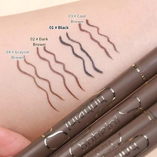 YTL อายไลเนอร์แบบบางกันน้ํา Sweatproof ติดทนนาน Non-Smudge Novice Brown Liquid Eyeliner