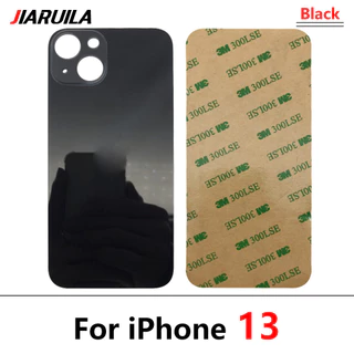 หลุมใหญ่ สําหรับ Phone13 14 Mini Pro Max ฝาหลัง back cover ด้วยกาว ตรงรุ่น พร้อมจัดส่ง
