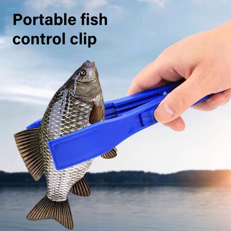 Mon Fish Catcher Gripper Fish Control Clamp อุปกรณ์ตกปลาปลา Gripper พลาสติกตกปลาคีม Grip Holder