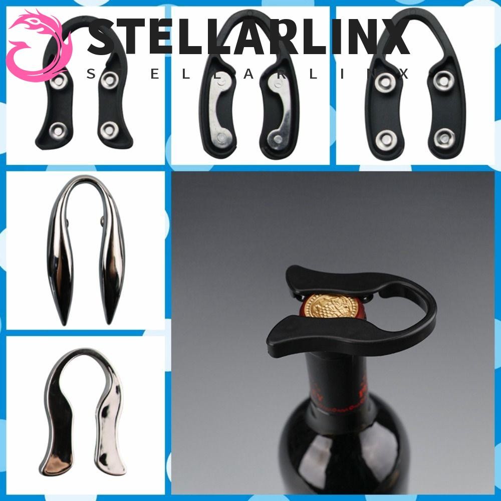 สเตลล่าrlix เครื่องตัดฟอยล์ขวด,สีดํา/เงินมือถือที่เปิดขวดไวน์,แบบพกพาฝาขวดเครื่องตัดกระดาษออกแบบตามหลักสรีรศาสตร์ขวดฟอยล์ น้ํายาล้าง แชมเปญ