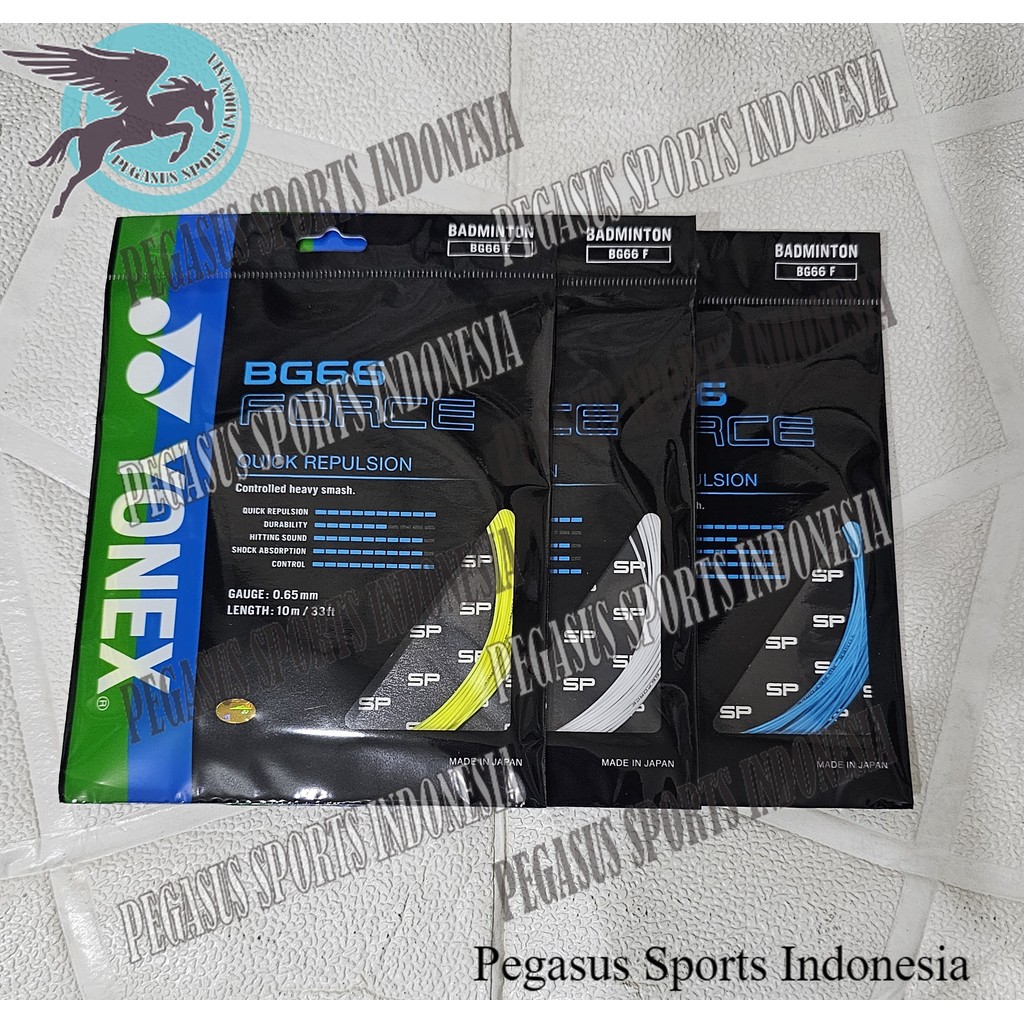 สายแบดมินตัน - Yonex BG 66 Force Original Sunrise Racket Strings