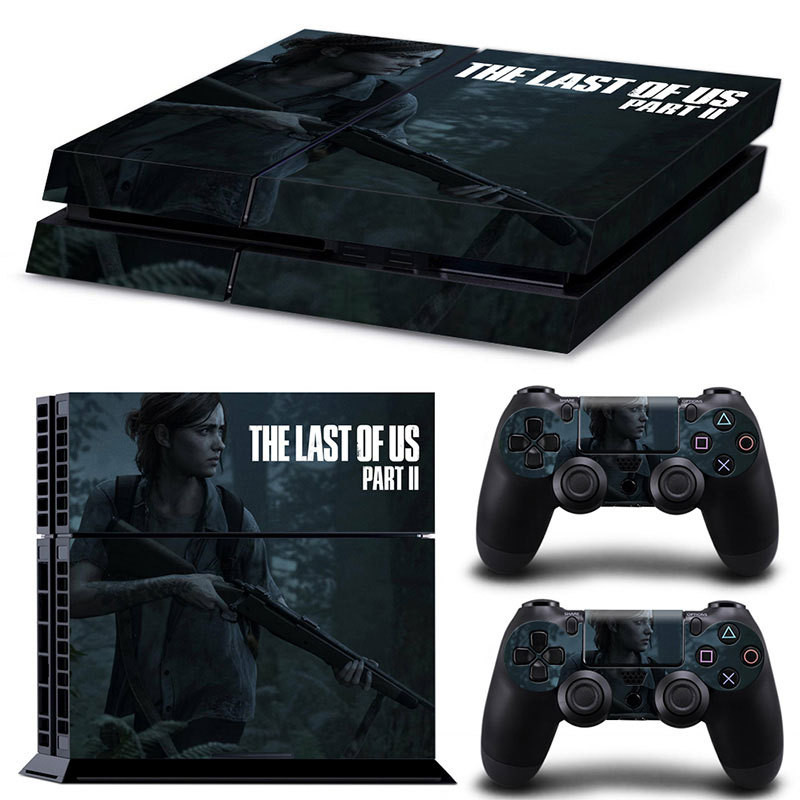 Maxzone PS4 สติ๊กเกอร์กันรอยคอนโซลเกม Last of Us Sticker Skin Sticker