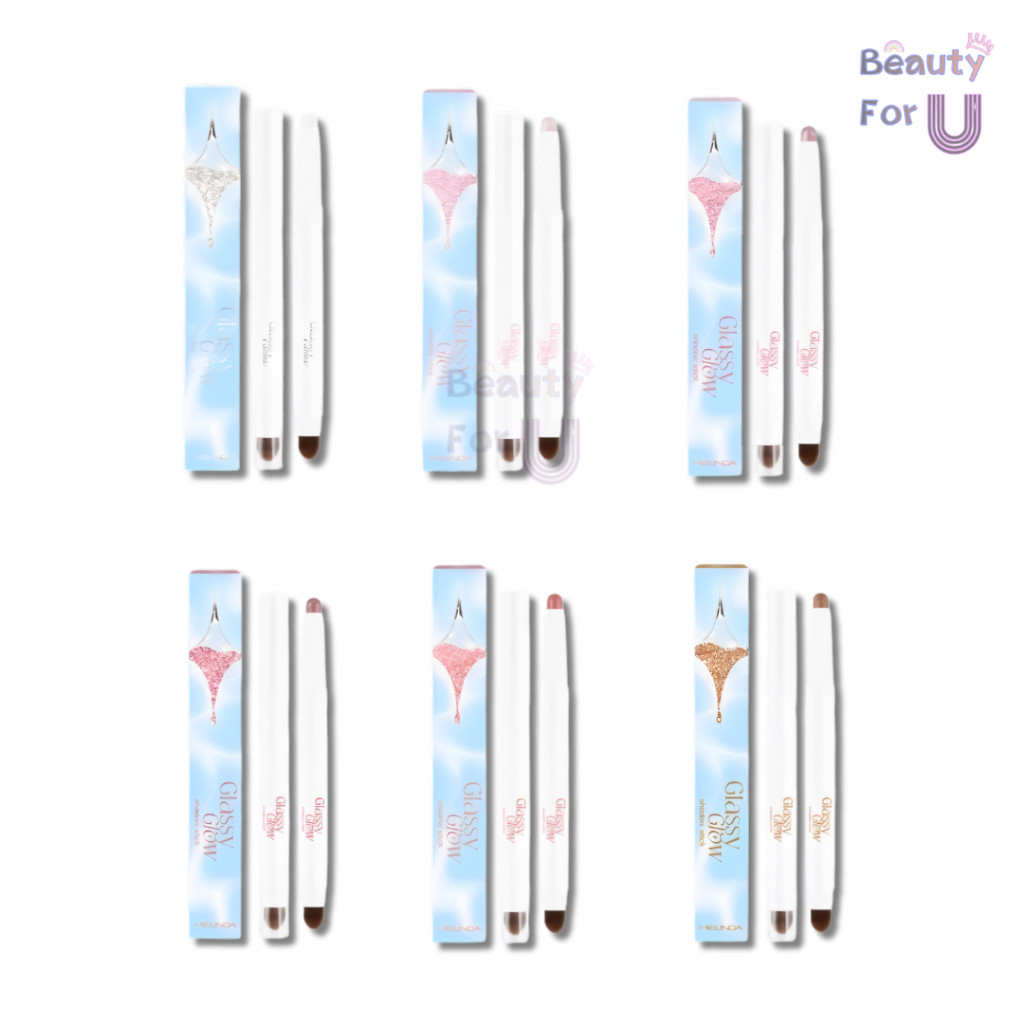 Meilinda Glassy Glow Shadow Stick MC3132 เมลินดา อายแชโดว์เนื้อกลิตเตอร์ ขนาด 1.5กรัม