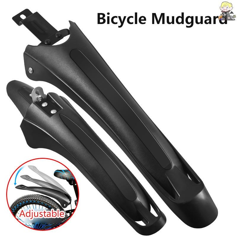 [CL] บังโคลนจักรยานเสือภูเขาบังโคลนด้านหน้าด้านหลังยางล้อยามจักรยานตัวป้องกันปลดเร็ว TH