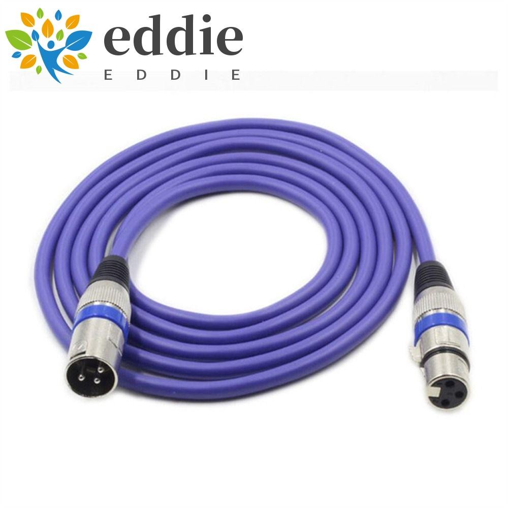 เอ็ดกี้ XLR สายชายกับหญิง3เมตร5เมตร10เมตรทนทานเสียงสายสัญญาณสายสัญญาณเสียงอุปกรณ์ไมโครโฟน แคนนอน ปลั๊กสายสัญญาณเสียง