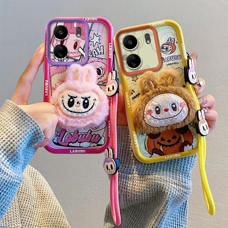 เคส Redmi 13C LABUBUเคสโทรศัพท์ตุ๊กตาน่ารัก
