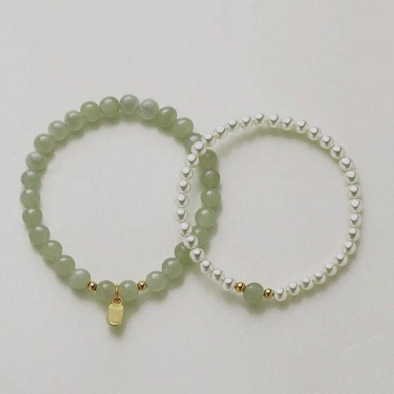 COD สร้อยข้อมือมุกแท้ Ultra Fine,สร้อยข้อมือระดับไฮเอนด์สำหรับผู้หญิง,ของขวัญวันเกิดสำหรับเพื่อน-Lune ราคา ถูกที่สุด ดีลบีเคเค แกลเลอรีภาพที่ 7