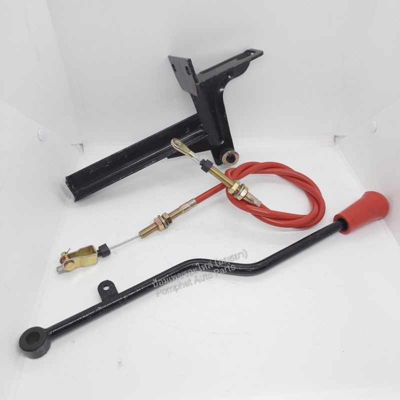 ชุดคันโยกเกียร์ (ไม่รวมเกียร์) ชุดคันโยกเกียร์มอเตอร์ไซค์ ชุดสายเกียร์มอเตอร์ไซค์ ชุดคันโยกสโลว์หน้าเพลา