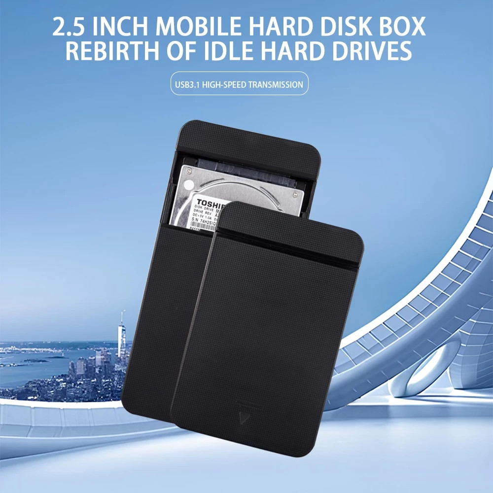 ✅แท้100% Oker ST-249 Type-C USB3.1 External HDD Enclosure Box SATA กล่องใส่ ฮาร์ดดิส 2.5นิ้ว Harddisk Notebook TypeC