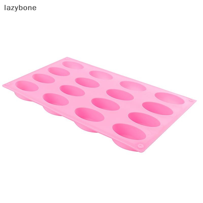 {LZ} แม่พิมพ์อบสบู่รูปไข่ 16 ช่องซิลิโคนถาด Mould งานฝีมือโฮมเมด {lzybone}