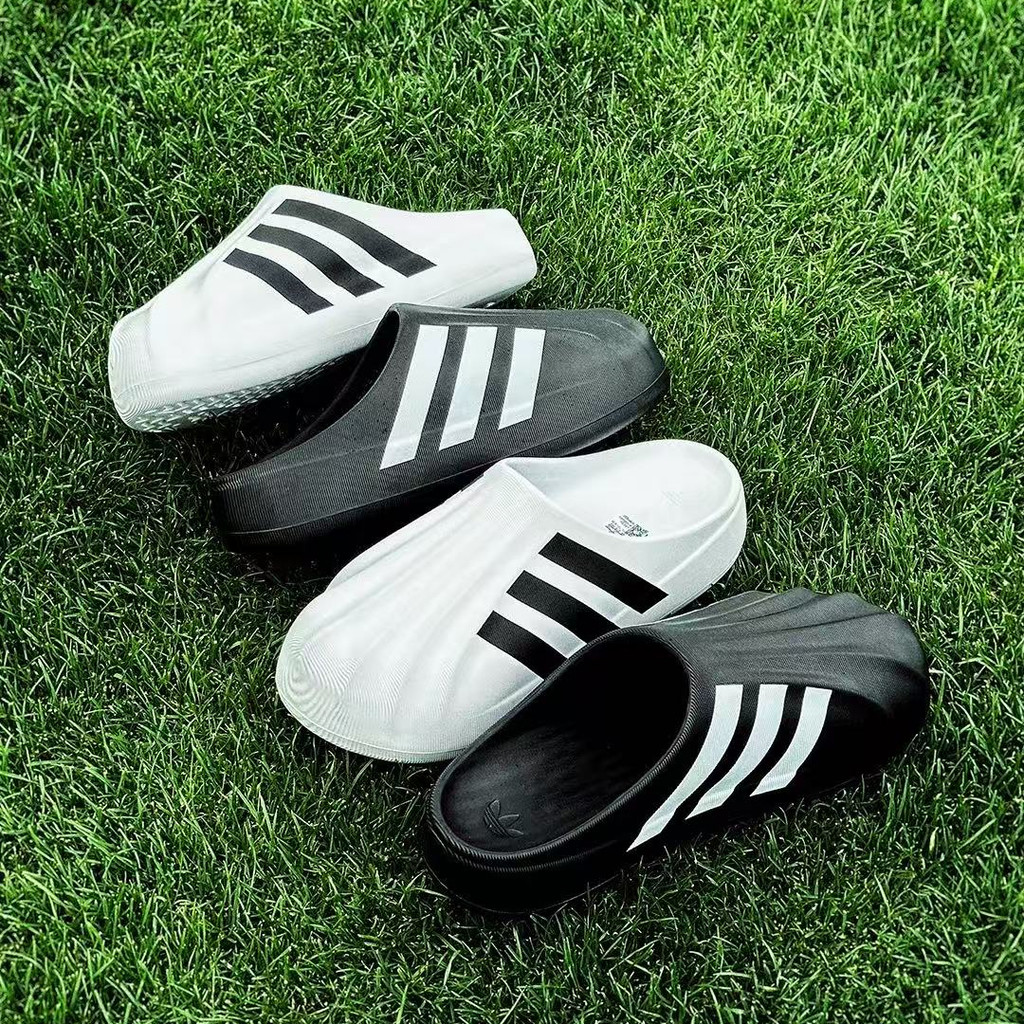 【🚚พร้อมส่ง❗️ของแท้ 100%】Adidas Superstar Mule รองเท้าแตะ รองเท้าแฟชั่น Black / White  รองเท้าแตะล