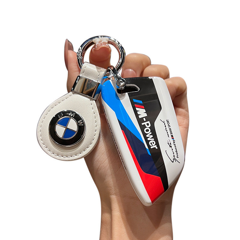 กระเป๋าใส่กุญแจ BMW รุ่นใหม่สำหรับซีรีส์ 3 ซีรีส์ 5 เข้ากันได้กับ X1 X2 X3 X4 X5 เคสใบมีด 3 Series 5 Series 530 รถ i3 Men ix3 ราคา ถูกที่สุด ดีลบีเคเค