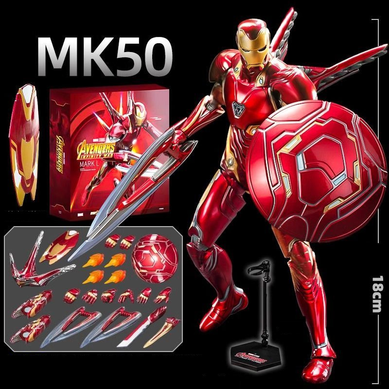 Sinodong Iron Man mk50 รูป Marvel Marvel เครื่องประดับรุ่น mk85