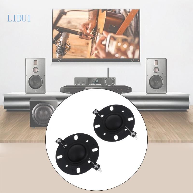 Lidu1 2 ชิ้นลําโพง Voice Coil ทวีตเตอร์ชุดซ่อม 25 5 มม.ไดอะแฟรม Treble 4 นิ้วสําหรับโฮมเธียเตอร์ Professional HiFi