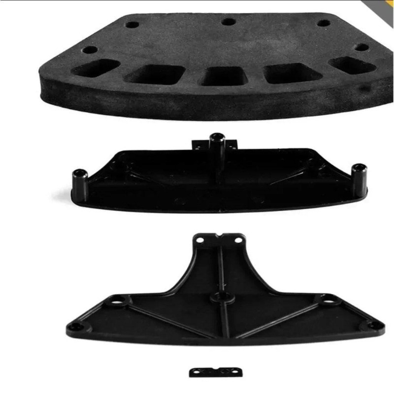 LC Racing Rally Bumper Set สีดํา EMB-WRC EP 1:14 RC Cars 4WD On Off Road WLTOY 144001 144002 144010 