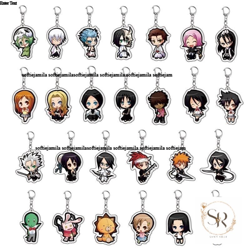 Bleaching พวงกุญแจอะคริลิคสร้อยข้อมืออนิเมะ Kurosaki Ichigo Ichigo Ichigo ihida ury