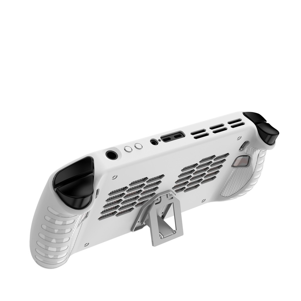 TPU เคสป้องกันพร้อมขาตั้งเข้ากันได้กับ Legion GO S, Shock-Absorption, กันลื่นและป้องกันรอยขีดข่วนฝาครอบการออกแบบ