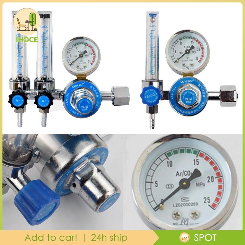[Ihoce] Argon / CO2 Mig Flow Meter Flowmeter Gauge เครื่องเชื่อมเชื่อม 1 ชิ้น