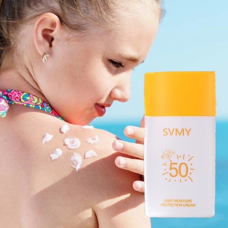 "SR-shop" -ครีมกันแดด ครีมกันแดดหน้า โลชั่นกันแดด Sunscreen SPF50+pa+++ UV ครีมปกป้องผิว 50ml ซึมไว ไม่มัน (UV3089 )