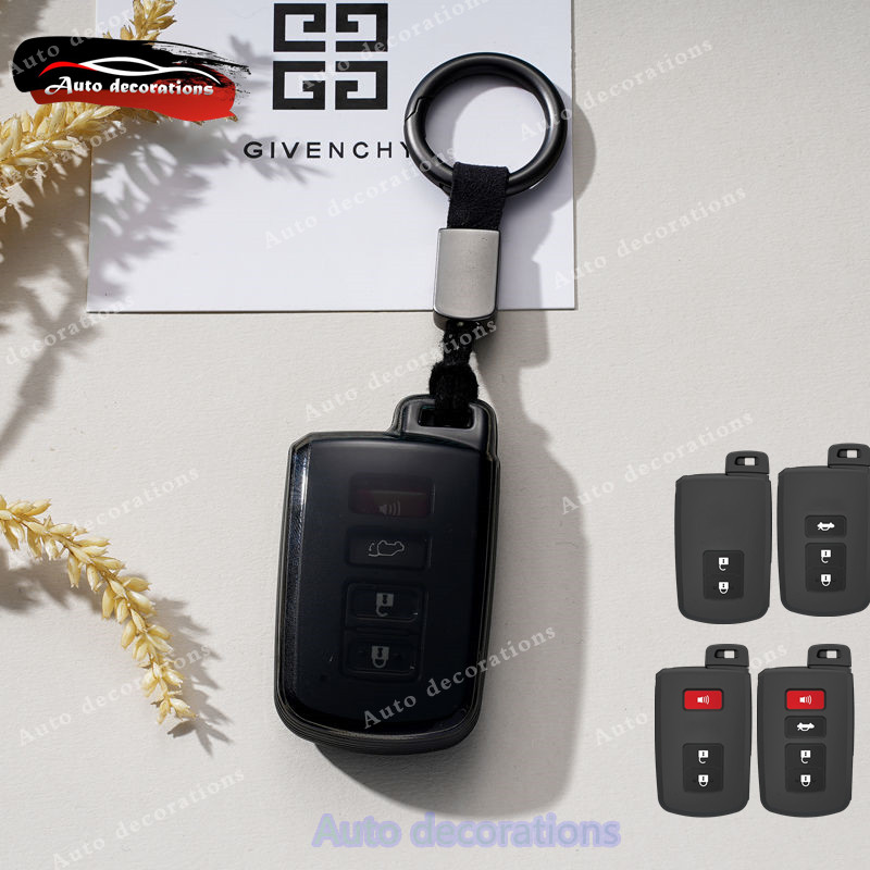 โตโยต้า อัลติส 2018-2019 ปลอกกุญแจ คัมรี่ 2014 เอติโม่ อัลติส 2014 พวงกุญแจด้านบน คัมรี่ ไฮบริด เคสกุญแจอัจฉริยะ ปลอกกุญแจใส - รูปที่ 3