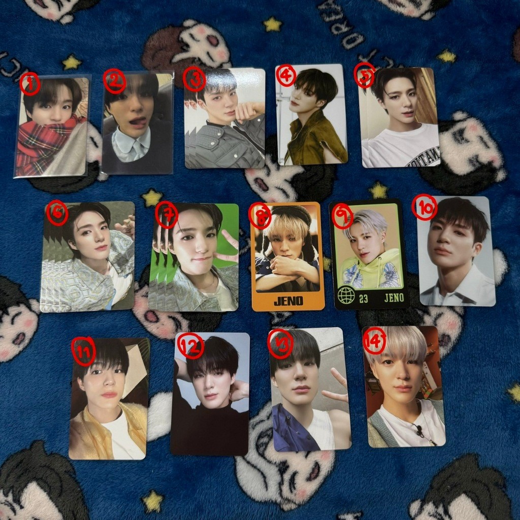 พร้อมส่ง - โค้ด 40-50% ในไลฟ์ / การ์ด NCT Jeno เจโน่