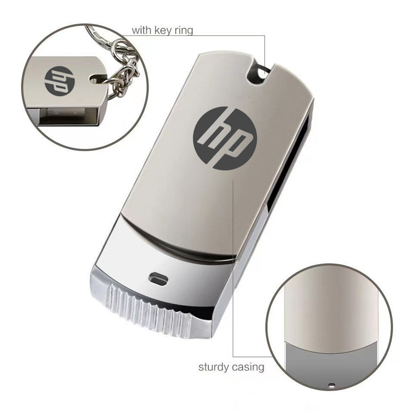 Hp Usb Pen Drive 512gb 1TB 2TB Usb Flash Drive Usb Pendrive Vara Com Flash Drive Chaveiro