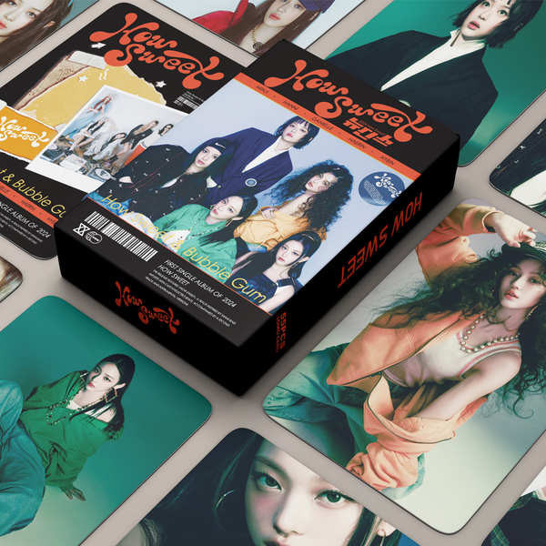 สแตนดี้bus การ์ด bus Newjeans Photocard Minji Haerin Minji Haerin Hanni Merchanted Self-Printing Alb