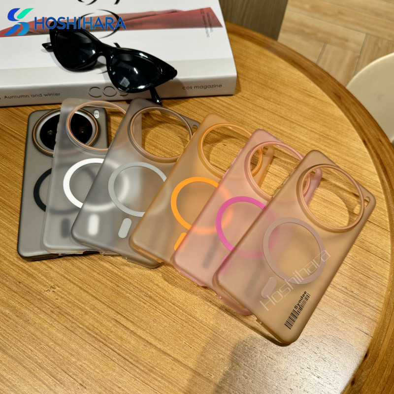 เคสโทรศัพท์ VIVO X200 X100 Pro IQOO 13 12 5G เคส ดีไซน์ใหม่ สีสันสดใส เคลือบแมตต์ แม่เหล็กกันกระแทก ซิลิโคนอ่อนนุ่ม