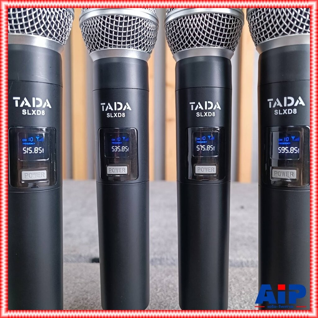 TADA SLXD8 ไมค์ลอย 4ด้าม ไมค์ลอยคู่ ไมค์ลอยไร้สายเสียงดี ไมค์ลอย ไมค์คาราโอเกะ WIRELESS MICROPHONE ta da SLXD-8 ธาดา … ราคา ถูกที่สุด ดีลบีเคเค แกลเลอรีภาพที่ 7