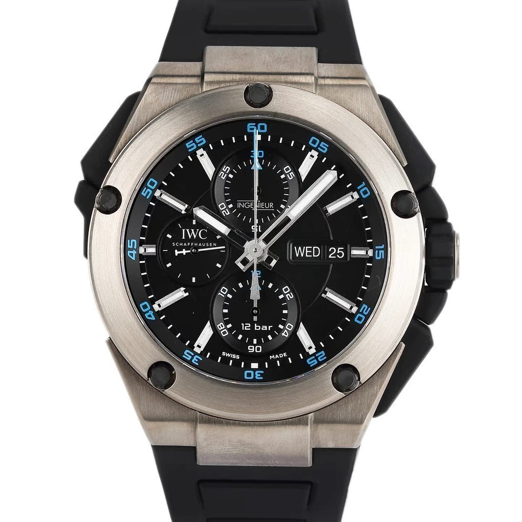 IWC IWC IWC Engineer Date Weekly Chronograph Titanium นาฬิกาผู้ชาย IW386503
