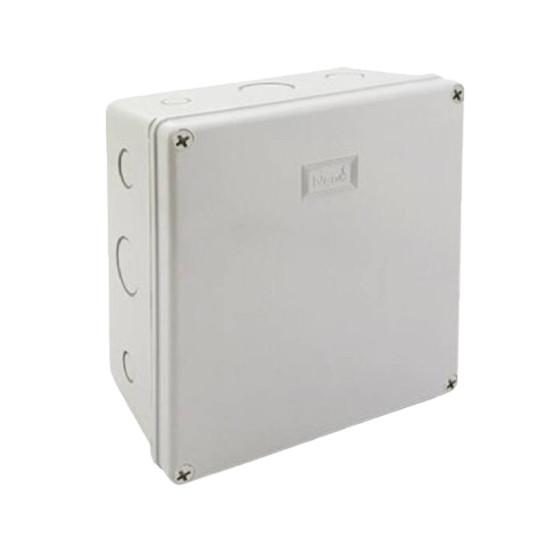 บล็อกกันน้ำ กล่องกันน้ำ Nano (สีขาว) ขนาด 6x6