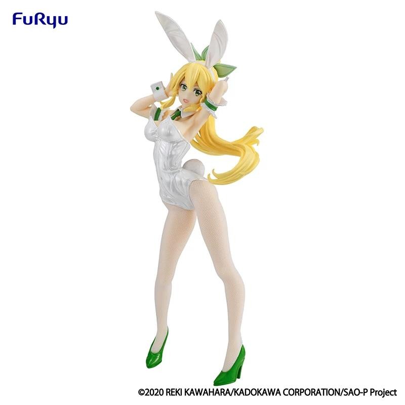 Furyu อะนิเมะรูป BCB BiCute Bunnies ดาบศิลปะออนไลน์ Kirigaya Suguha Leafa ของเล่นเครื่องประดับตุ๊กตา