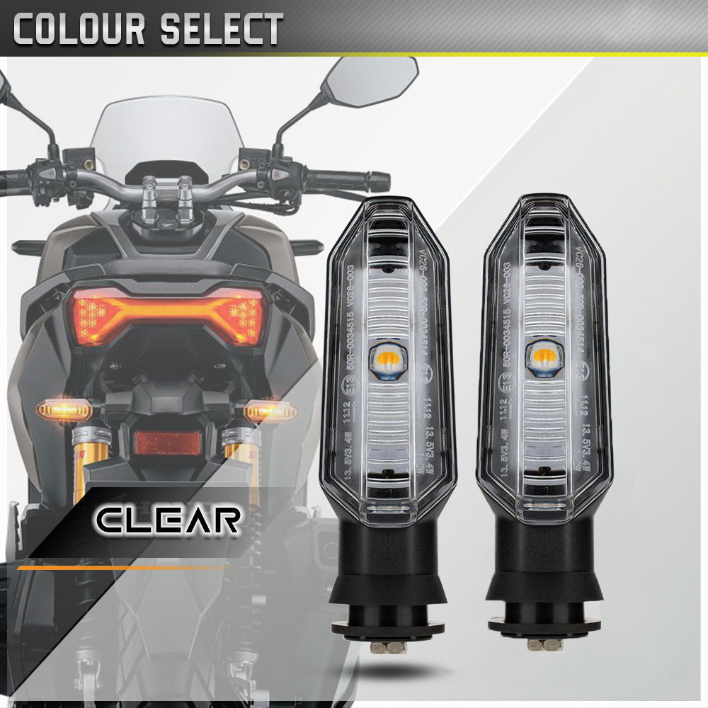 ไฟเลี้ยว LED ไฟแสดงสถานะสําหรับ HONDA CB500X CB400X CB500F CB400F CBR400R CBR500R Blinker โคมไฟ Moto พิเศษ connector