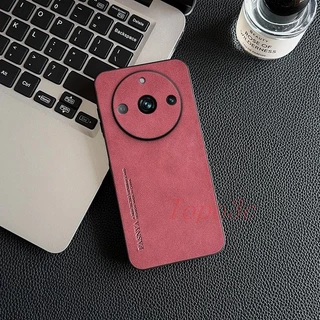 เคส Realme 11 Pro Plus 5G เคสโทรศัพท์หนังธุรกิจสีทึบ YBP
