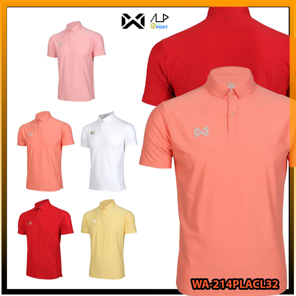ลดโหดสูงสุด 1,000 บาท SP เสื้อโปโลวอริกซ์ WARRIX รุ่น PREMIUM POLO WA-214PLACL32 S2 แท้100%