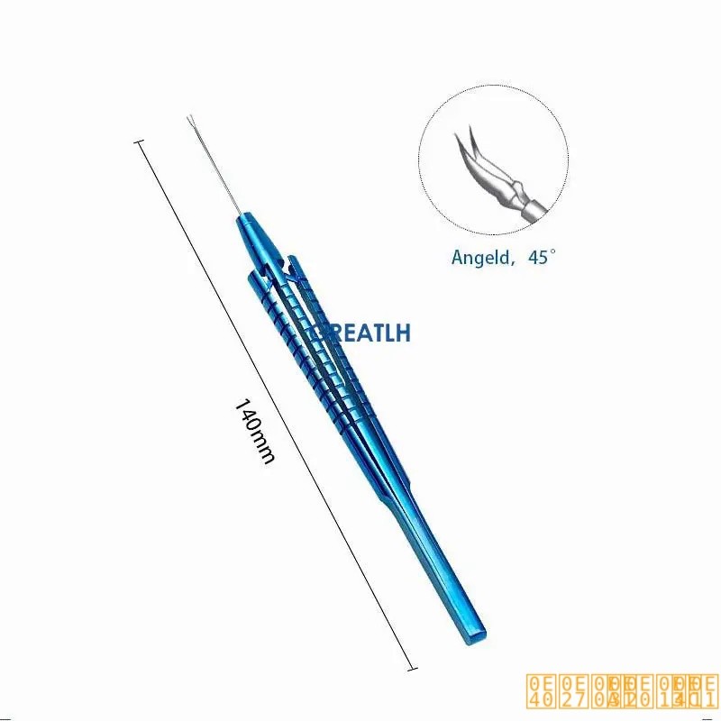 !! # @ Titanium Alloy Capsulorhexis Forceps 23G Intraocular Ophthalmic Micro Truments