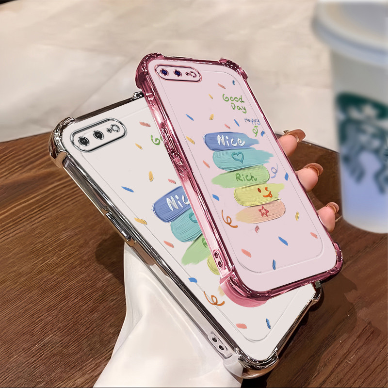 เคส iphone 6 6s 7 8 plus se เคสโทรศัพท์ 2025 ใหม่ ซิลิโคน ป้องกันสี่มุม NICE