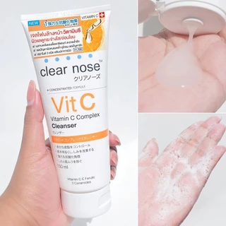 🔥แท้/ถูกที่สุด/ไลฟ์ทุกวัน🔥(1หลอด) Clear Nose Cleanser เคลียร์โนส โฟมล้างหน้า 150ml.