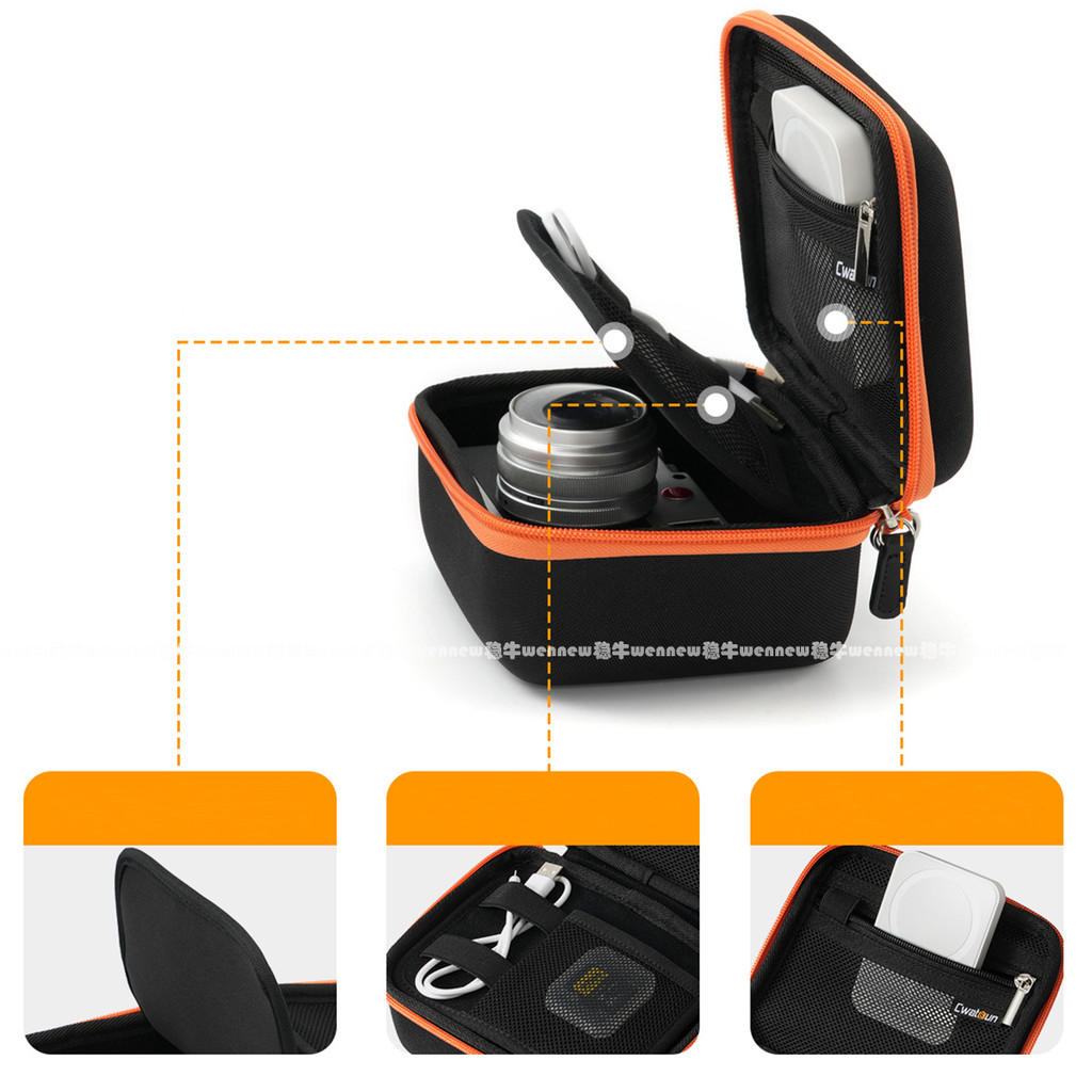 Zve10 Hard Case กระเป๋ากล้องสําหรับ Sony ZV-E10 II ZVE10 M II A6700 A6400 A6300 A6000 A5100 A5000 NEX-6 NEX-7 16-50 มม.เลนส์
