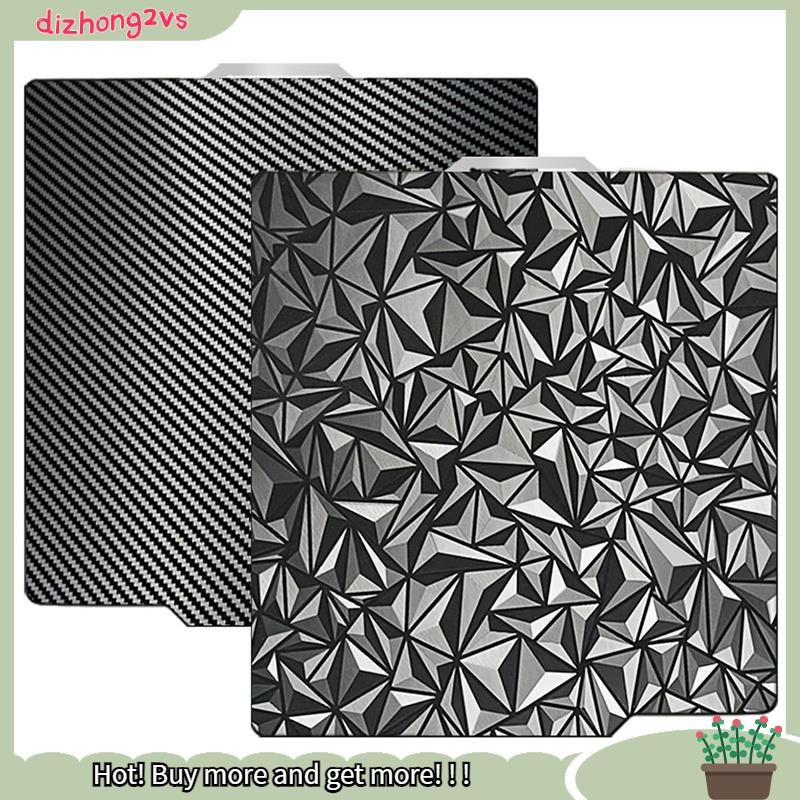 [dizhong2vs]เครื่องพิมพ์ 3D PEO PET Build Plate สําหรับเครื่องพิมพ์ 3D, PEO+พื้นผิวคาร์บอนไฟเบอร์ PE