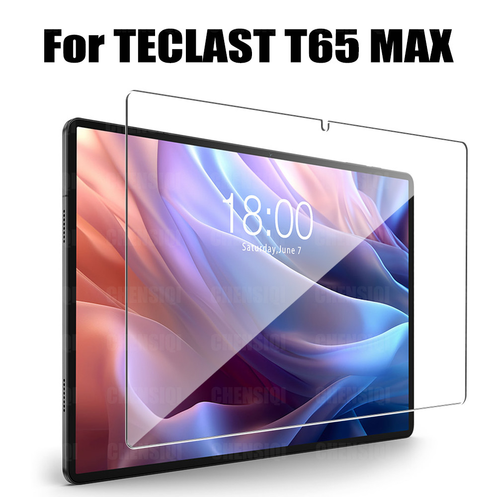 ป้องกันหน้าจอสําหรับ Teclast T65 MAX T65Max 12.95 นิ้ว 2024 HD โปร่งใส 9H ความแข็ง Anti-scratch กระจ