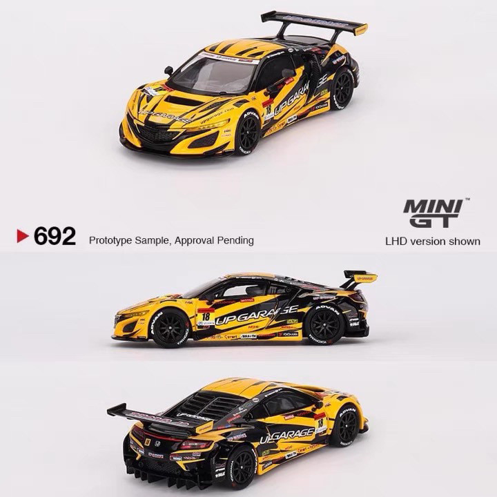 ✨ รถโลหะผสม Minigt รุ่น 692 Honda NSX GT3 SUPER GT