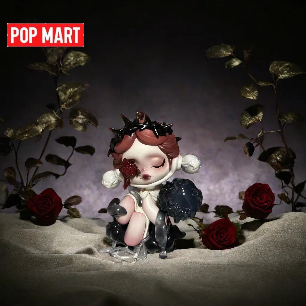 [Popmart] Popmart Skullpanda Lift Lovers Hand-Made วันวาเลนไทน์อินเทรนด์ของเล่นของขวัญเครื่องประดับ