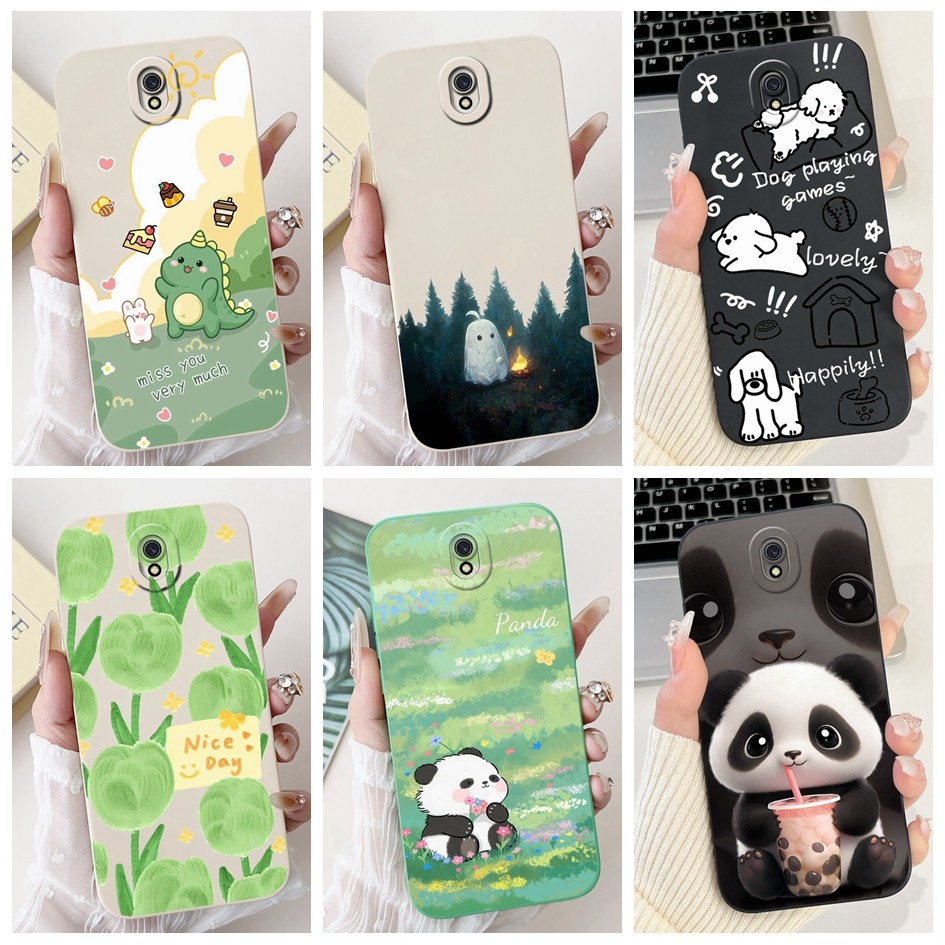 สําหรับ Xiaomi Redmi 8A กรณีน่ารักการ์ตูน Panda ไดโนเสาร์ซิลิโคนกันกระแทกนุ่มสําหรับ Xiomi Redmi 8A เคสโทรศัพท์ Redmi8a กันชน