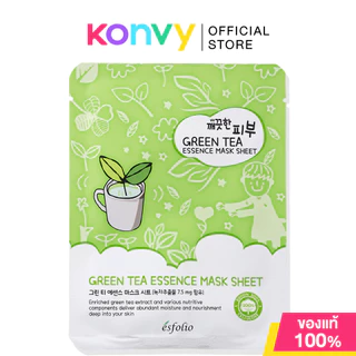 Esfolio Pure Skin Essence Mask Sheet 25ml แผ่นมาสก์หน้า.